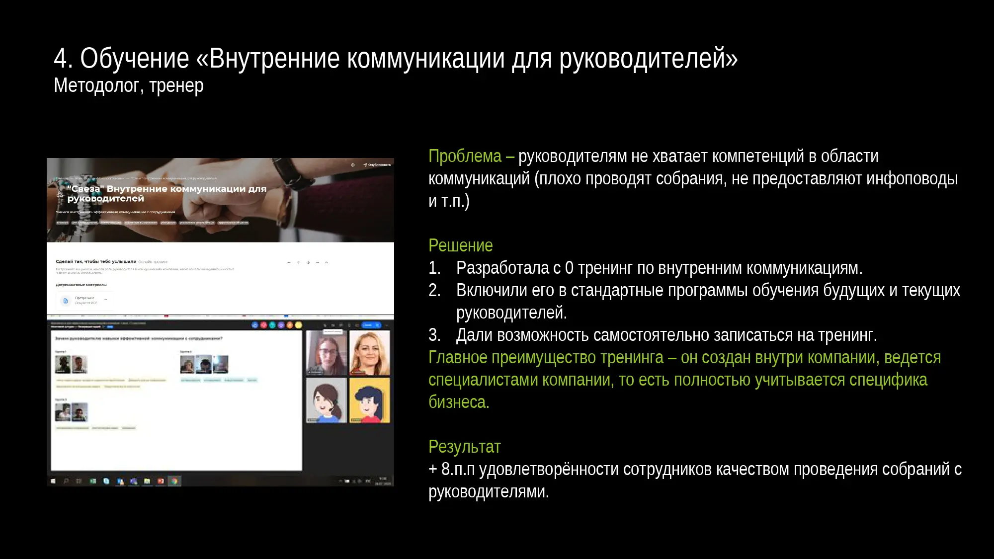 Network member avatar