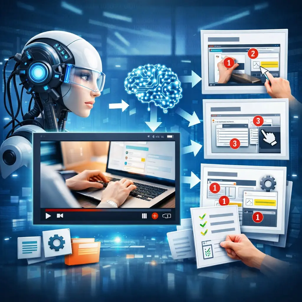 ⚡️1С Про Консалтинг представила ИИ-инструмент для создания инструкций из видео.
Компания «1С Про Консалтинг» выпустила новый продукт на платформе ИИ-агентов «Просковья» | Сетка — социальная сеть от hh.ru