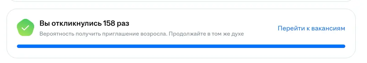 «Ну как там дела?»
Предлагаю сыграть в игру: у кого больше откликов
У меня вот 158 и ни одного нормального варианта 🥹 | Сетка — социальная сеть от hh.ru