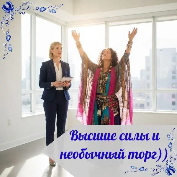 ВЫСШИЕ СИЛЫ И НЕОБЫЧНЫЙ ТОРГ: ИСТОРИЯ ИЗ ПРАКТИКИ
✨ А еще так бывает: приходит потенциальный покупатель в продаваемую квартиру на просмотр и с порога заявляет, что он целитель и общается с высшими сил... | Сетка — социальная сеть от hh.ru