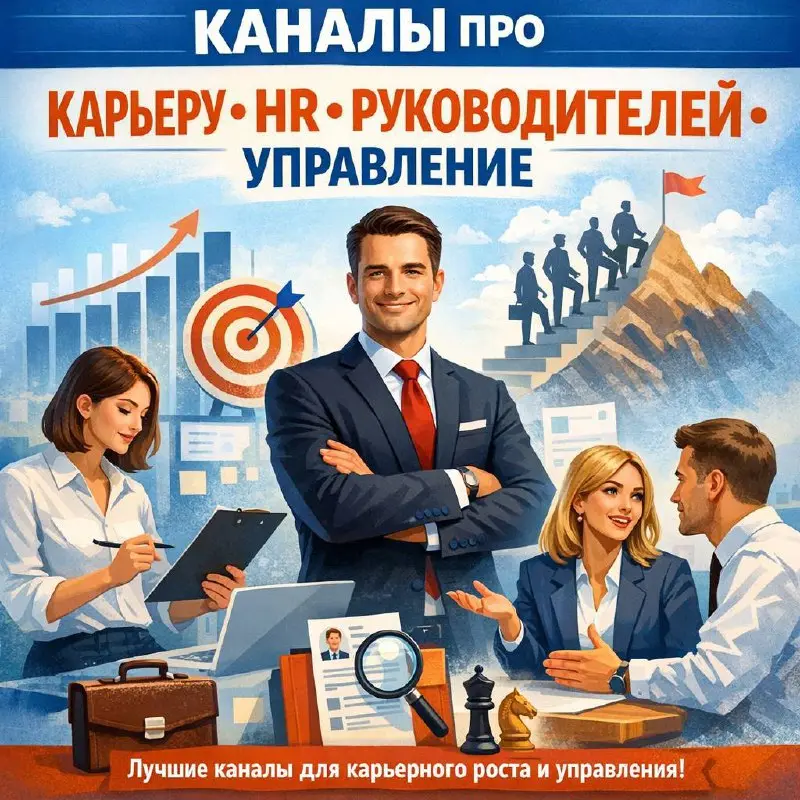 📁 Папка каналов:
Карьера • HR • Управление • Руководители 👔
Хотите расти в карьере, сильнее управлять командой и уверенно чувствовать себя в роли руководителя 🧑‍💼?
Собрали папку лучших Telegram‑канало... | Сетка — социальная сеть от hh.ru