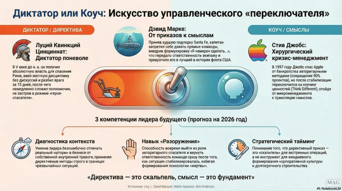 Диктатор или Коуч:  3 исторических кейса | Сетка — социальная сеть от hh.ru