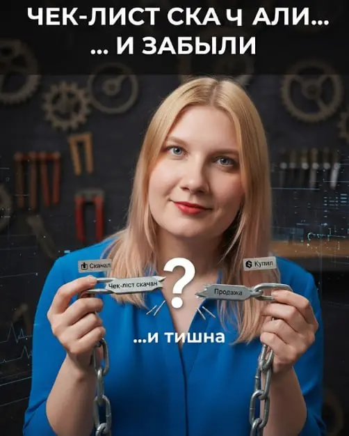 Ошибка, из-за которой лид-магнит не работает 👀
Увидела недавно у одной знакомой эксперта. Сделала она полезный чек-лист, настроила бота, радуется - подписчики капают 📈 А через месяц продаж нет. Вообще | Сетка — социальная сеть от hh.ru