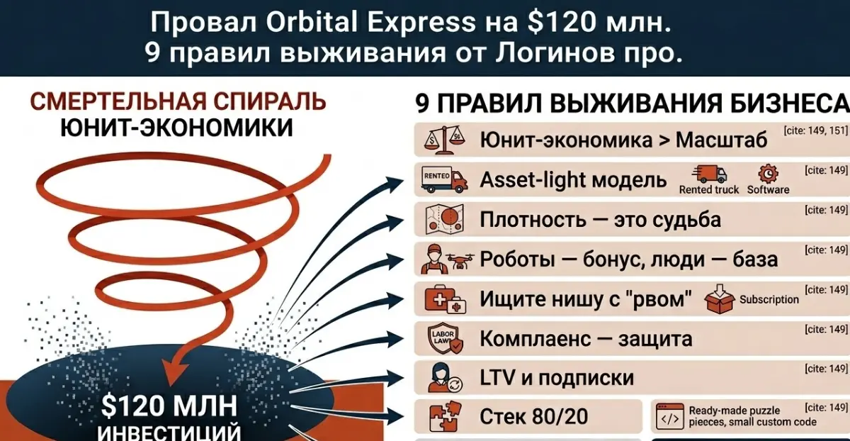 Провал Orbital Express на $120 млн. 9 правил выживания | Сетка — социальная сеть от hh.ru