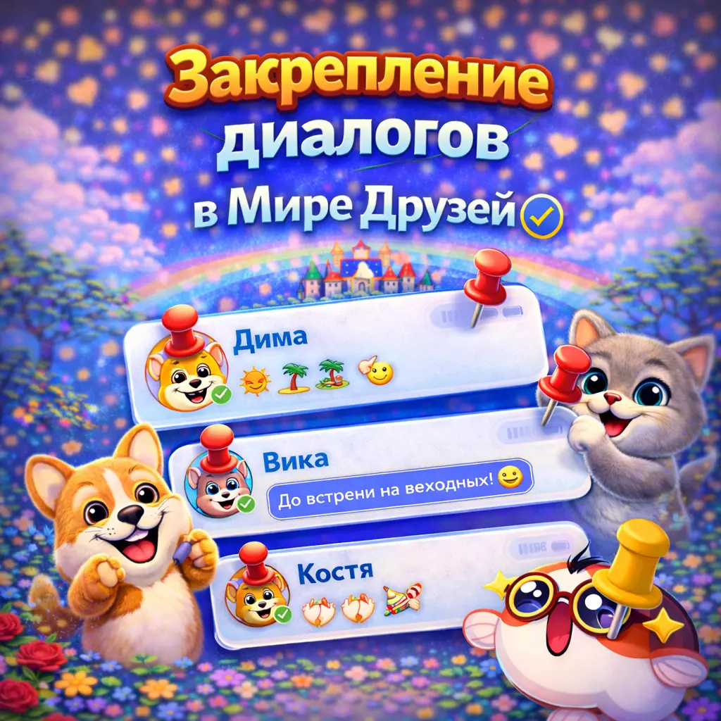 Закрепление диалогов | Сетка — социальная сеть от hh.ru