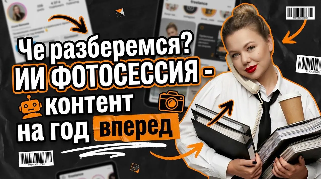 НОВОЕ ВИДЕО «ИИ ФОТОСЕССИЯ ДЛЯ КОНТЕНТА НА ГОД»
Полезные ссылки:
🔹 Мои 3 бесплатных урока по SMM — Telegram-бот, забирайте старт: t | Сетка — социальная сеть от hh.ru