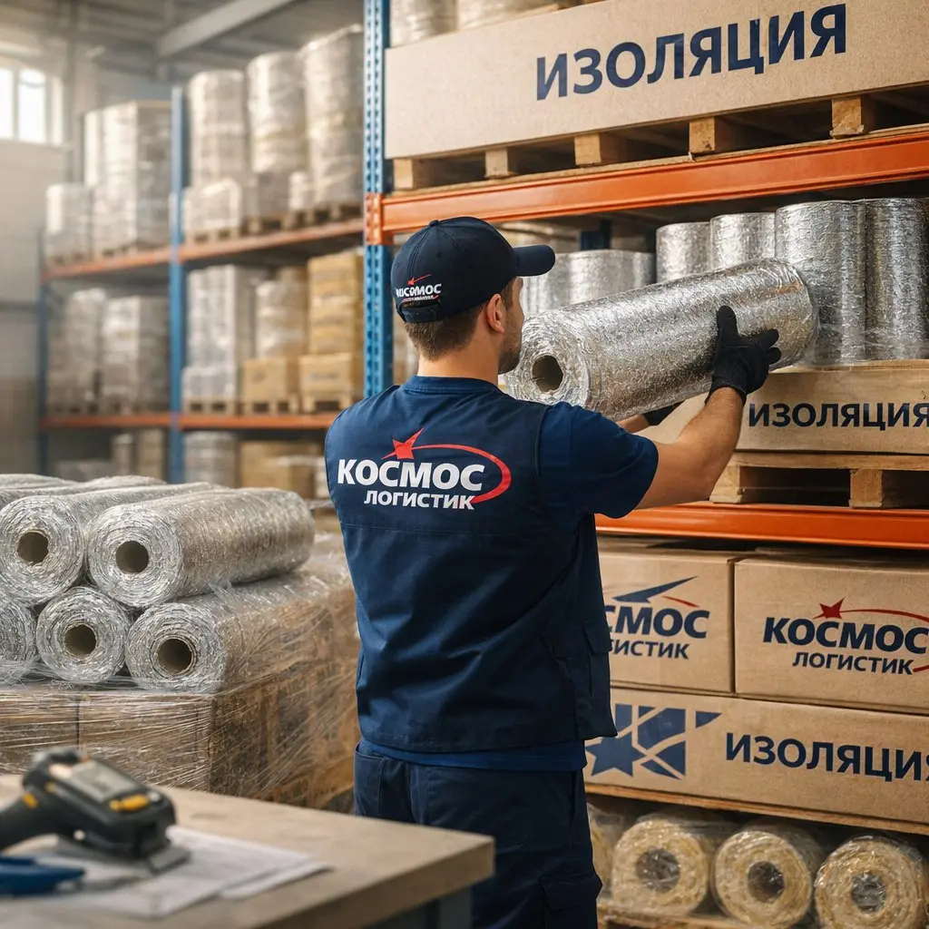 Как хранить изоляцию выгодно
Для материалов важна сухость. В Космос Логистик мы размещаем паллеты от 25 р в сутки. Лайфхак: делайте обмотку стрейч-пленкой за 90 р для защиты от пыли | Сетка — социальная сеть от hh.ru