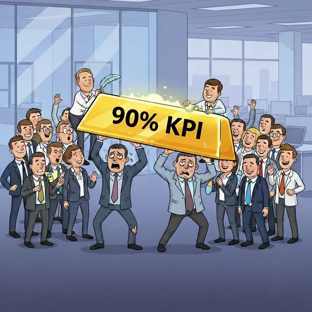 #ШуткаПонедельника
Как выглядит типичная структура отдела продаж в современной компании?
Обычно это два выгоревших гения, которые тащат на себе 90% выручки, и толпа “точечных исполнителей”, чья главна... | Сетка — социальная сеть от hh.ru