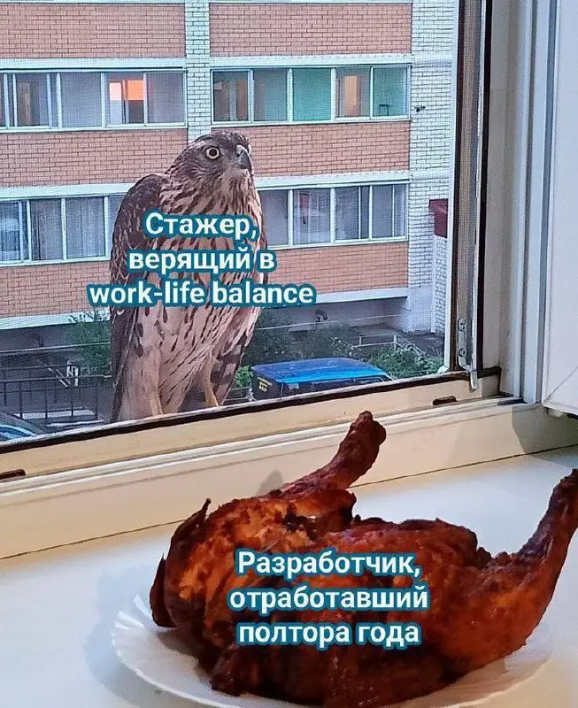 «Не гоняйте пацаны, вы матерям еще нужны»
Не забывайте хорошо работать и хорошо отдыхать 😌
С понедельником и началом весны!
Спонсор мема @theoyraoyra 🤩 | Сетка — социальная сеть от hh.ru