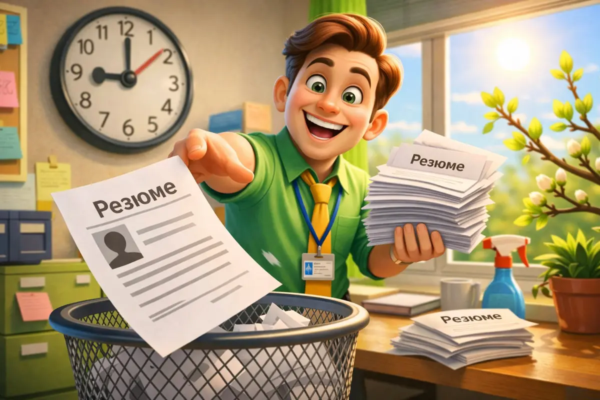 Весеннее расхламление: 6 секунд на резюме✨ | Сетка — социальная сеть от hh.ru