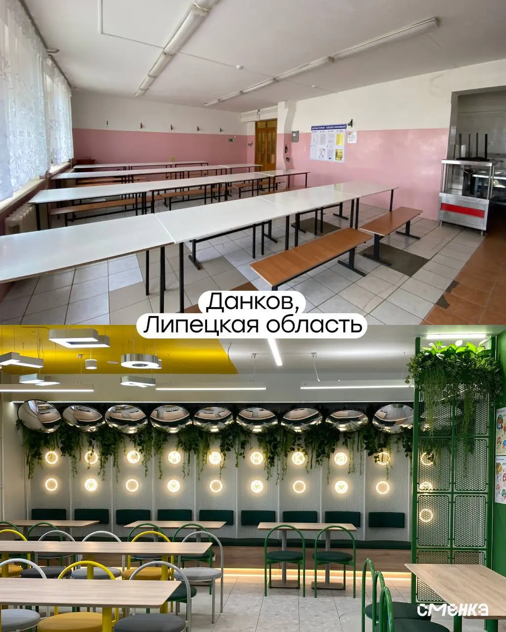 Вы помните свои школьные кабинеты и столовые? Многие из них по-прежнему выглядят плюс-минус так же | Сетка — социальная сеть от hh.ru