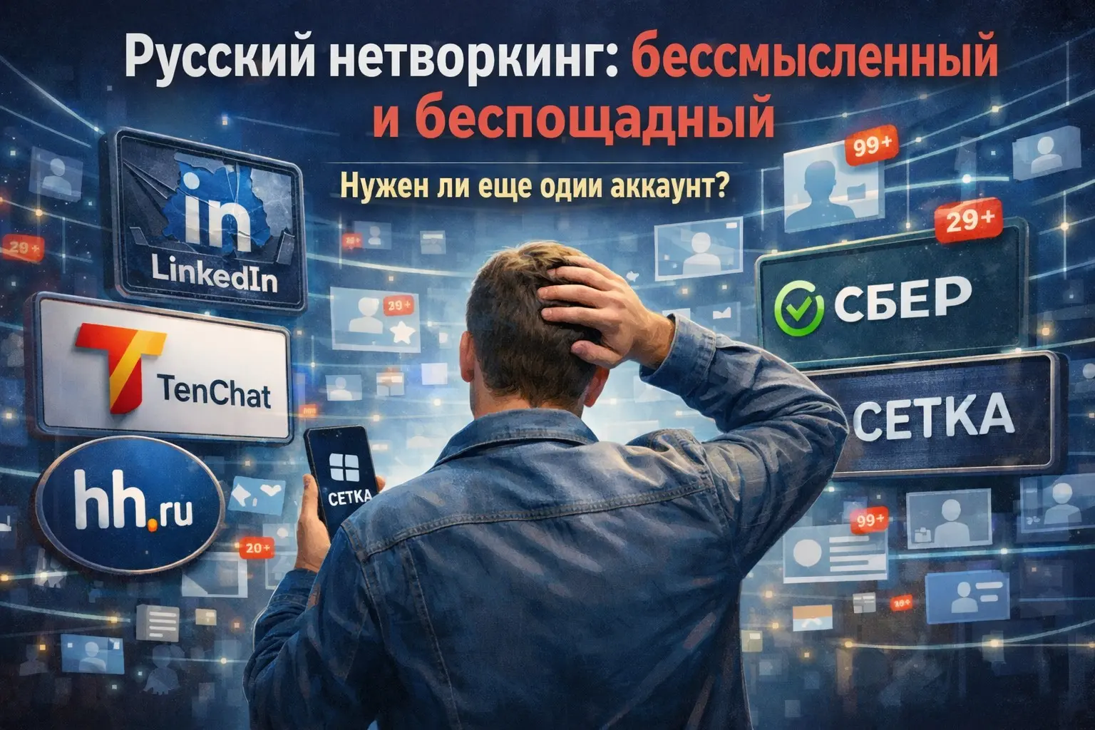 Русский нетворкинг: бессмысленный и беспощадный | Сетка — социальная сеть от hh.ru