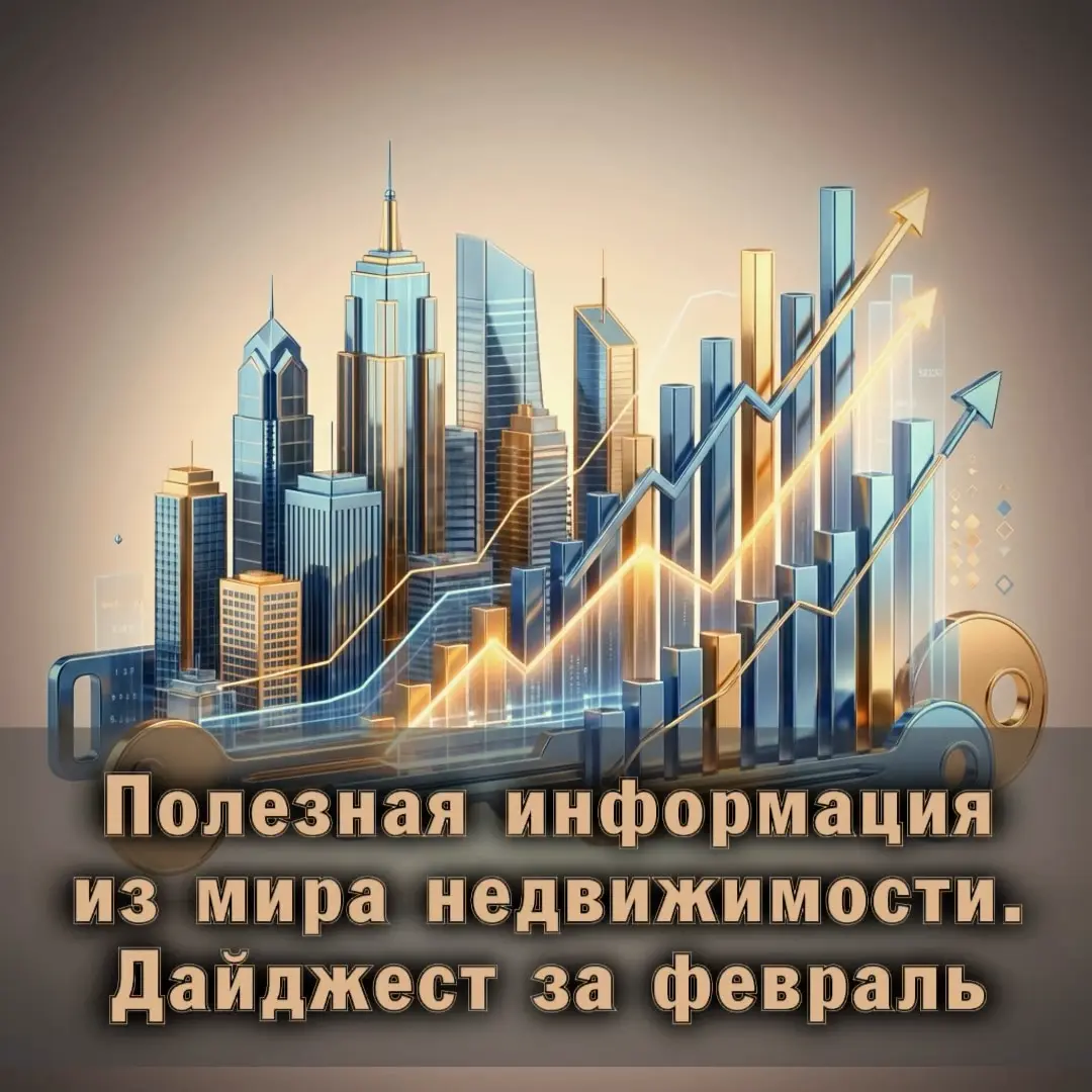 ⚠️ Полезная информация из мира недвижимости. Дайджест за фев | Сетка — социальная сеть от hh.ru