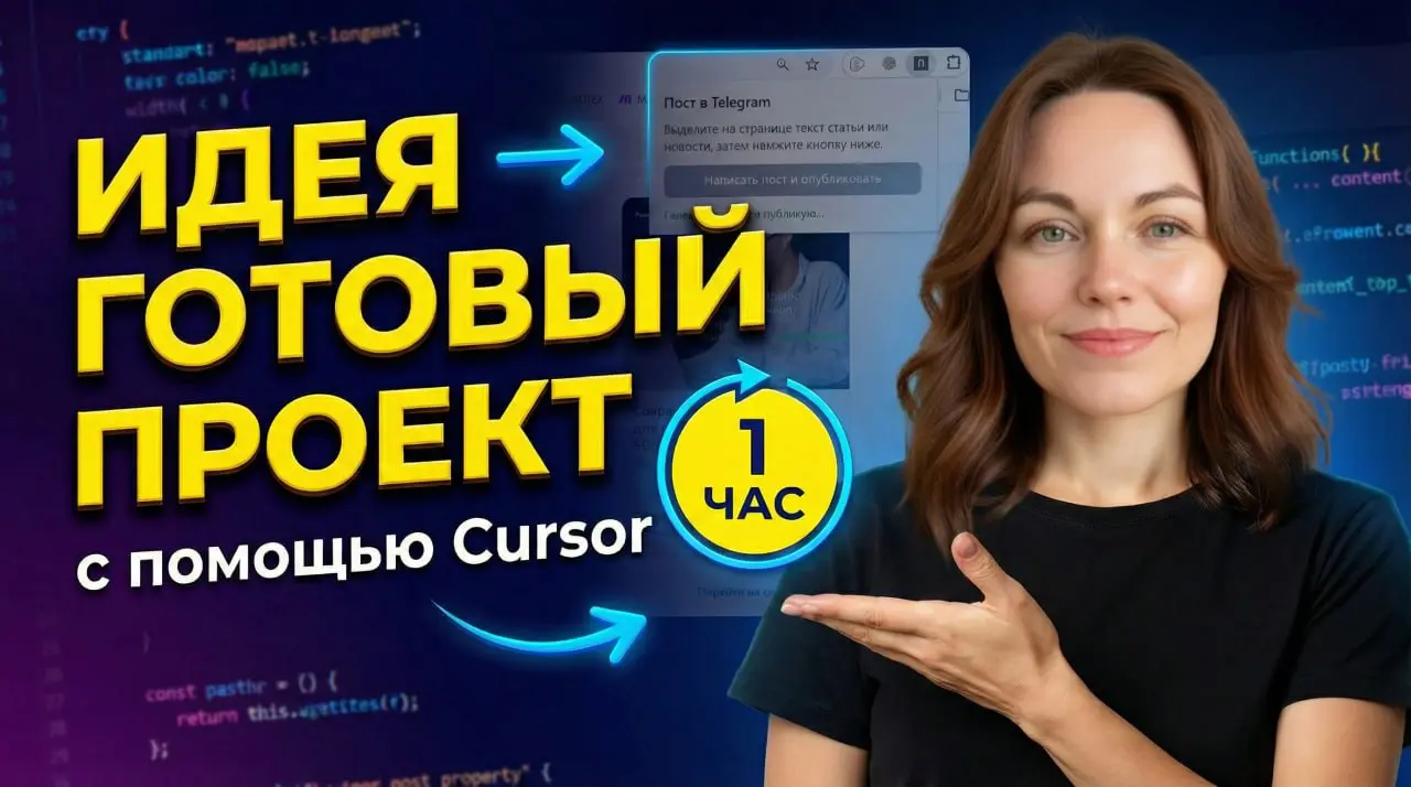 Как создать своё Chrome-расширение за 1 час, без знания кода
Вы голосовали за эту идею, и я это сделала!
Я записала для вас видео, где с полного нуля создаю Chrome-расширение «Ассистент-Копирайтер»
У ... | Сетка — социальная сеть от hh.ru