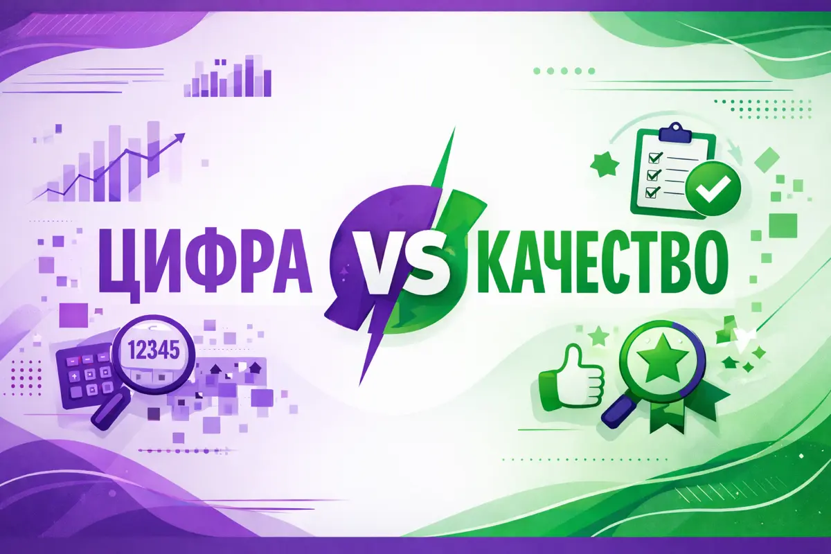 Цифра vs качество, превосходство или баланс? | Сетка — социальная сеть от hh.ru
