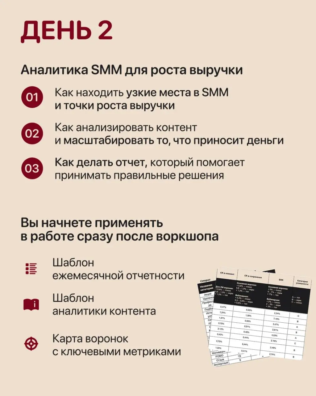 Система контента и аналитики, которая приводит к деньгам в 2026 году
Я так часто вижу восторги относительно просмотров в Reels или Threads, мол «ура, 100 000 просмотров или даже миллион!» Обычно прохо... | Сетка — социальная сеть от hh.ru