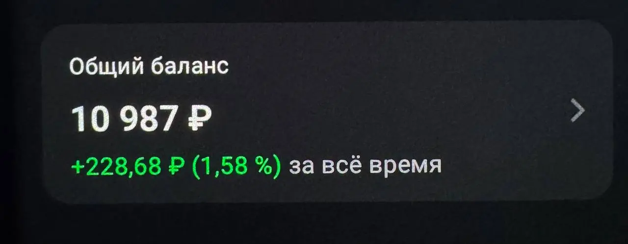 Что по мне на сегодня?
#доходврассрочку
Старт 27.07.2025
Вложено 3000 рублей
Баланс на 27.02.2026 - 49227 руб. от всех действий
Открыто 3 брокерских счета по акции Альфы с кешбэком в 10тр | Сетка — социальная сеть от hh.ru