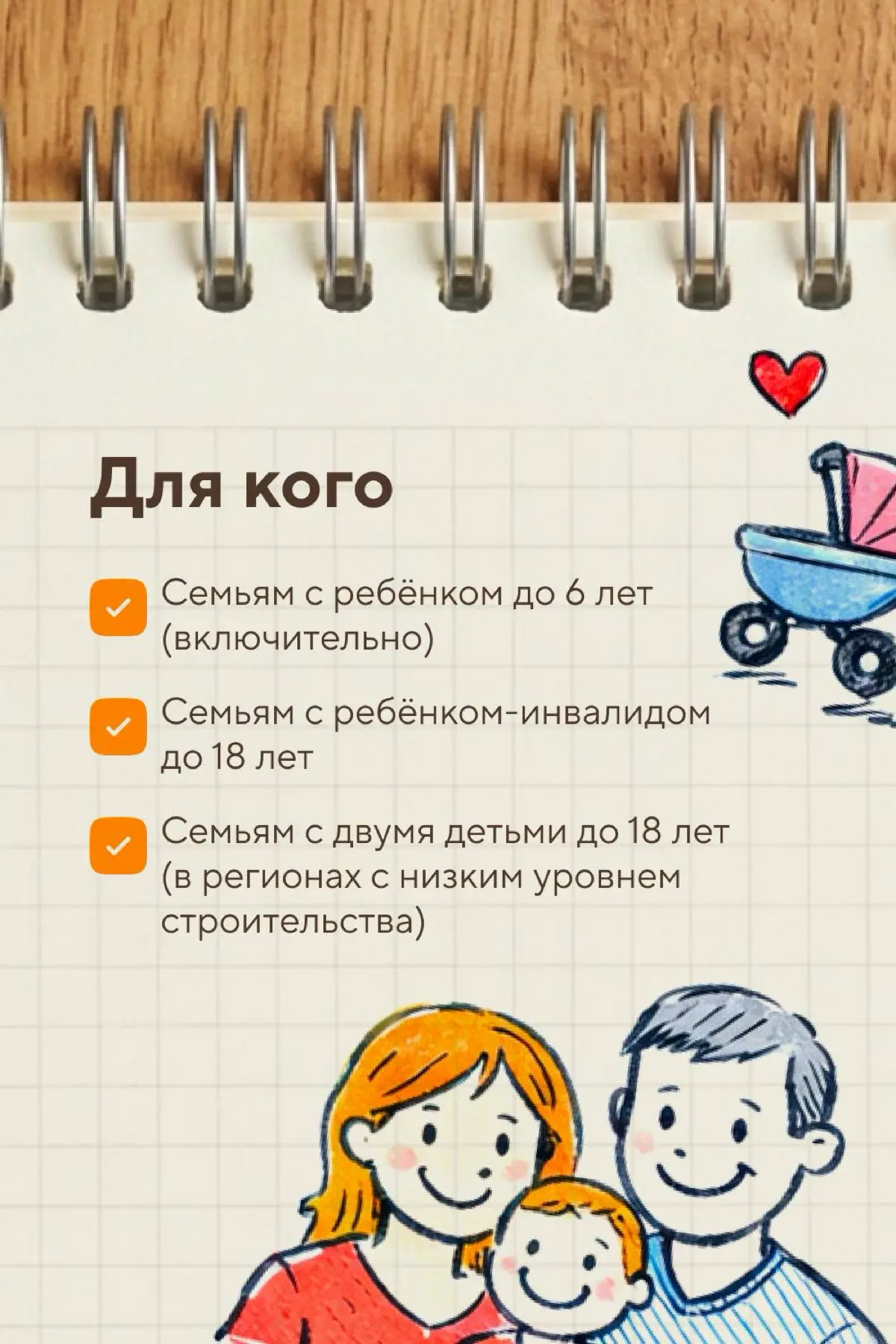 🧑‍🧑‍🧒‍🧒 Семейная ипотека в 2026 год | Сетка — социальная сеть от hh.ru