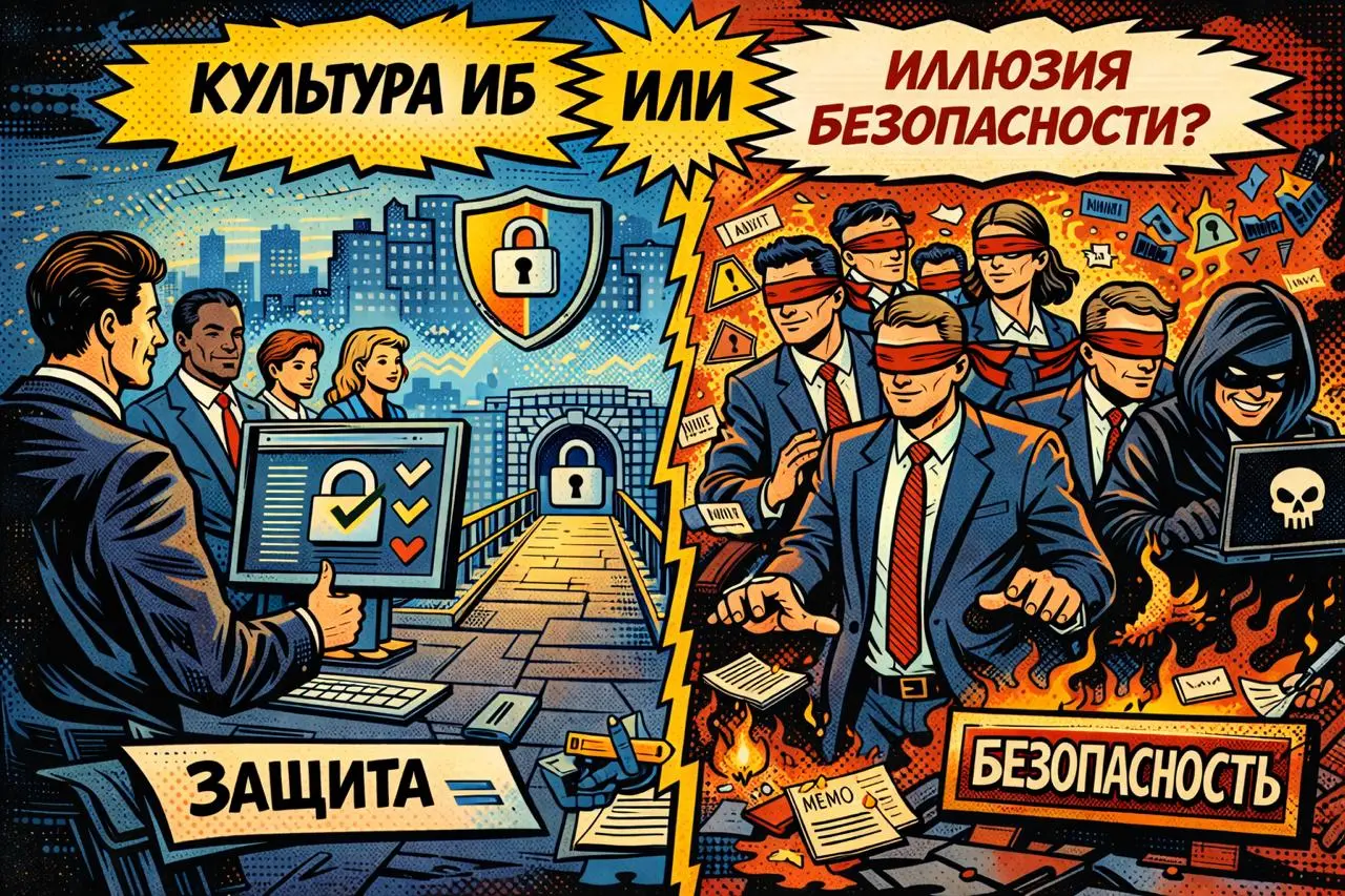 Культура ИБ или иллюзия безопасности?
Когда последний раз кто-то из вашей компании пришел и сказал: "Кажется, что-то пошло не так - я хочу разобраться"?
Не потому что заставили или поймали | Сетка — социальная сеть от hh.ru