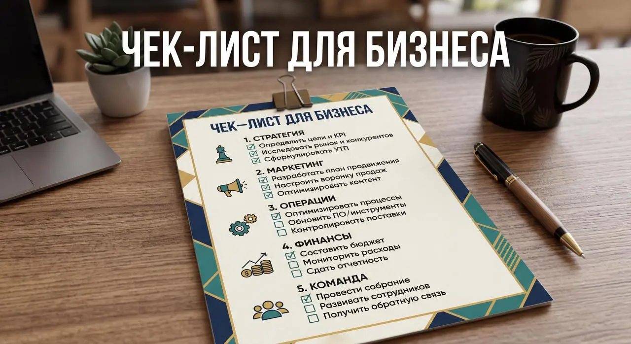 🔥Чек-лист для диагностики состояния вашего бизнеса
🗣Каждый из нас, кто строит свой бизнес, сталкивается с вызовами.
Но есть вызовы временные, а есть — настоящая системная проблема | Сетка — социальная сеть от hh.ru