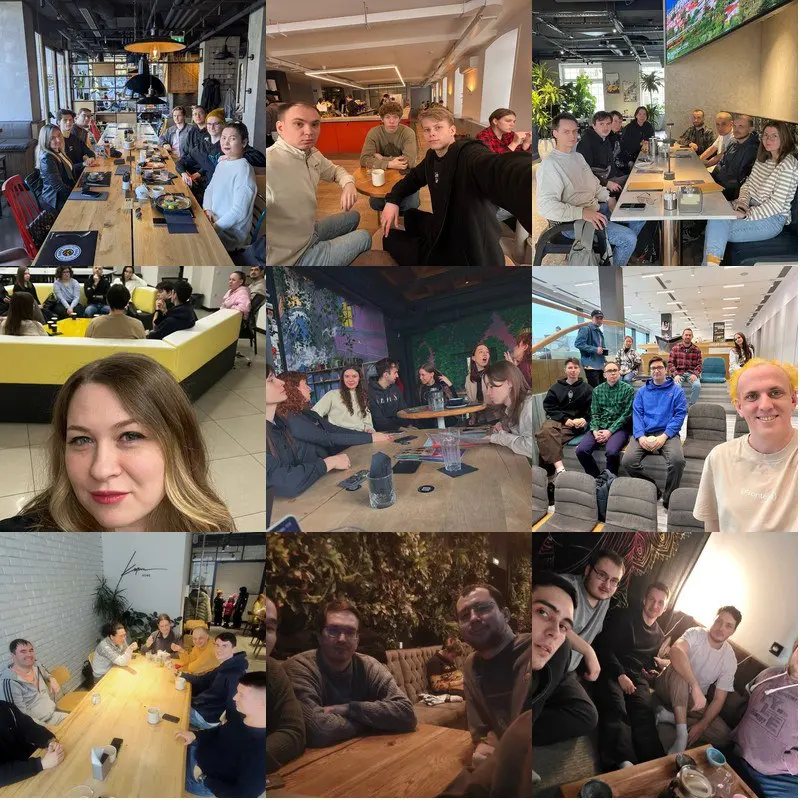 Собрали для вас фотографии встреч с прошедших выходных!
ANDROID:
🔶 САНКТ-ПЕТЕРБУРГ
BACKEND:
🔶 САМАРА
IOS:
🔶 МОСКВА
IT:
🔶 БАНГКОК
🔶 ВОЛГОГРАД
🔶 МОСКВА
🔶 СИМФЕРОПОЛЬ
🔶 ТАШКЕНТ
MOBILE:
🔶 БЕЛГРАД
🔶 БЕЛГРА... | Сетка — социальная сеть от hh.ru
