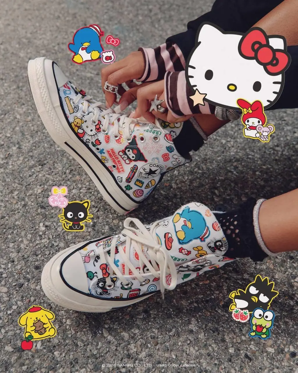 Умилительный коллаб Converse с Hello Kitty and Friends
Новая коллекция очень акцентная: тут и дерзкий принт в клетку, и нежно-зефирный с Синамоном, есть и пары, усыпанные эмодзи из вселенной Hello Kit... | Сетка — социальная сеть от hh.ru