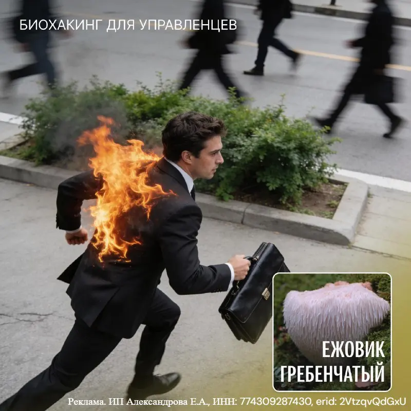 Когда стресс начинает принимать решения за вас
Мы запускаем рубрику «Биохакинг для управленцев» от FUNGILINE — грибной аптеки Михаила Вишневского | Сетка — социальная сеть от hh.ru