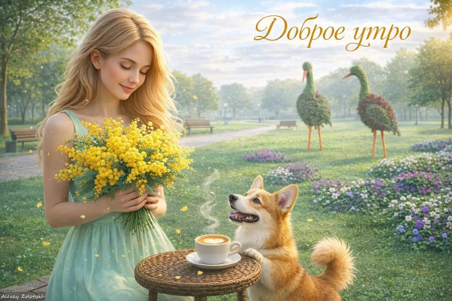 Доброе весеннее утро! 🌞 Пусть день будет ярким и радостным! | Сетка — социальная сеть от hh.ru