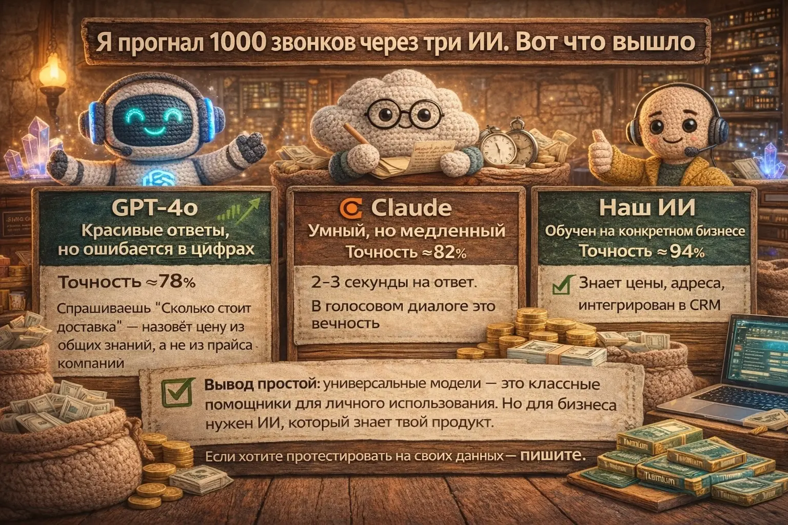 Прогнал 1000 звонков через ИИ: что вышло | Сетка — социальная сеть от hh.ru