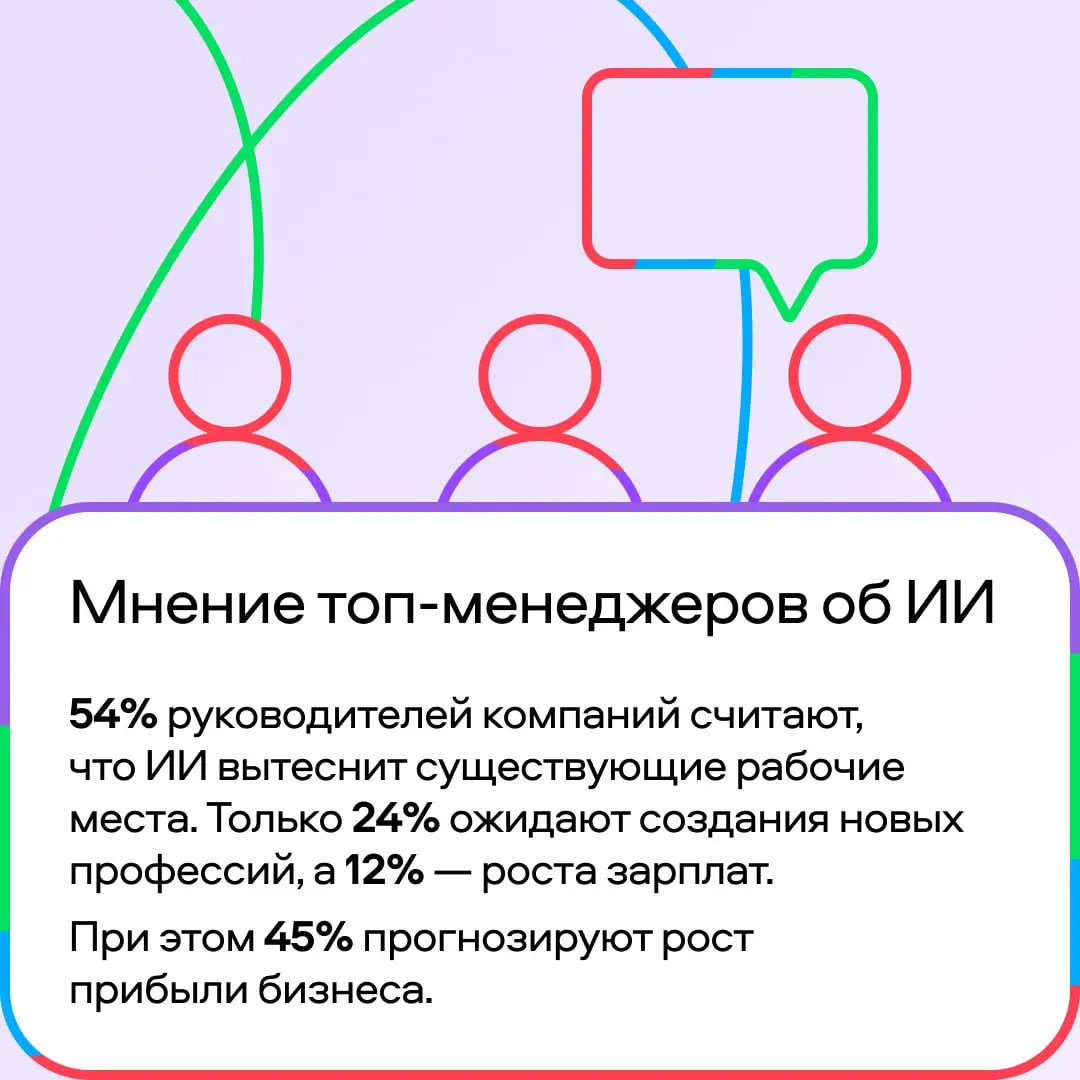 💙 Как ИИ изменит рынок труда к 2030 году
Всемирный экономический форум опубликовал доклад «Four Futures for Jobs in the New Economy: AI and Talent in 2030» | Сетка — социальная сеть от hh.ru