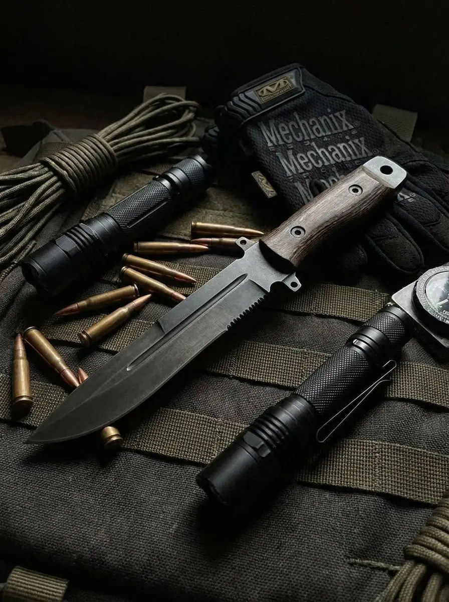 🔥 Новинка мастерской — тактический нож "Боец"
Надежность без компромиссов. Инструмент, готовый к реальным задачам | Сетка — социальная сеть от hh.ru