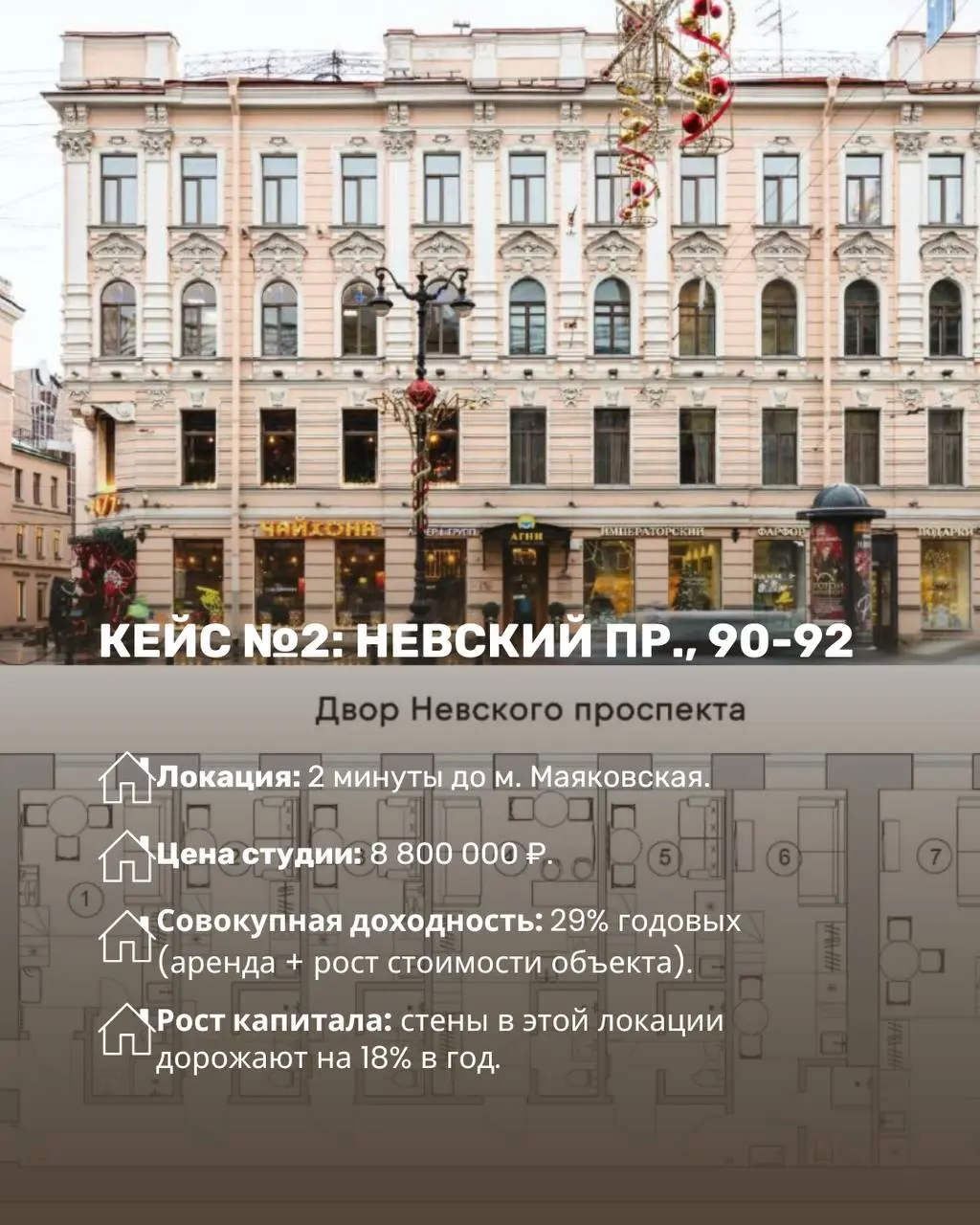 730 000 ₽ ЧИСТЫМИ В ГОД С 16 МЕТРОВ. КАК? 💸📈
Когда клиент говорит мне: «Хочу купить студию в центре под аренду», у него в голове — красивые парадные, а у меня цифры 🤑
Я не предлагаю «кота в мешке» | Сетка — социальная сеть от hh.ru
