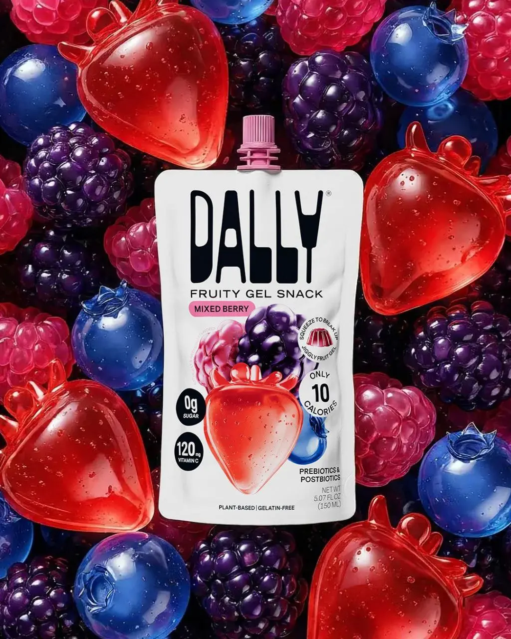 Сохраните себе этот бренд как сильный пример работы с продуктом и упаковкой
DALLY — это популярное в Азии конжаковое желе, которое команда адаптировала под предпочтения западных потребителей и позицио... | Сетка — социальная сеть от hh.ru