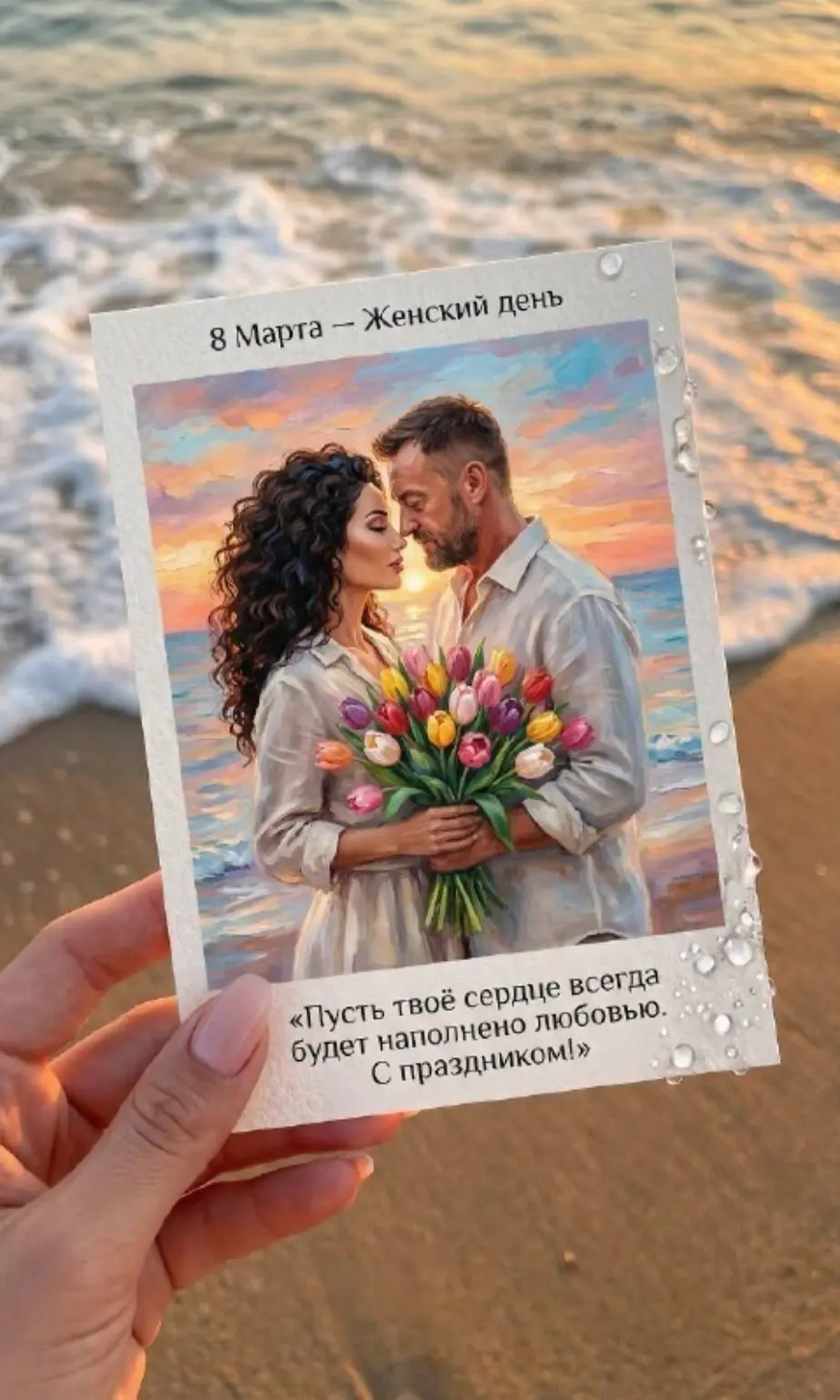 Как сделать открытку на 8 Марта из общей фотографии | Сетка — социальная сеть от hh.ru