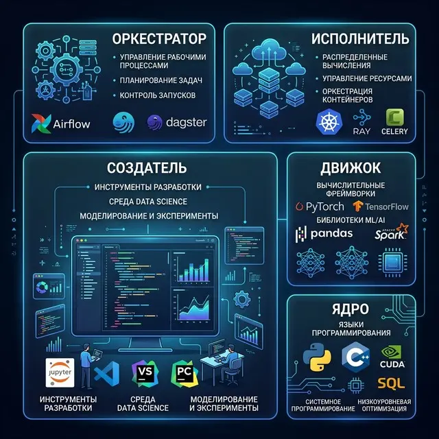🚀 Экосистема Data Science: Полная картина | Сетка — социальная сеть от hh.ru