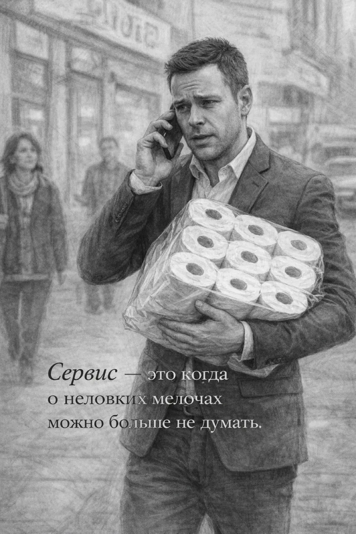 Доставка из супермаркета не очевидно, но факт 🙏избавляет нас от прогулки с упаковкой туалетной бумаги в руках😅 #just | Сетка — социальная сеть от hh.ru