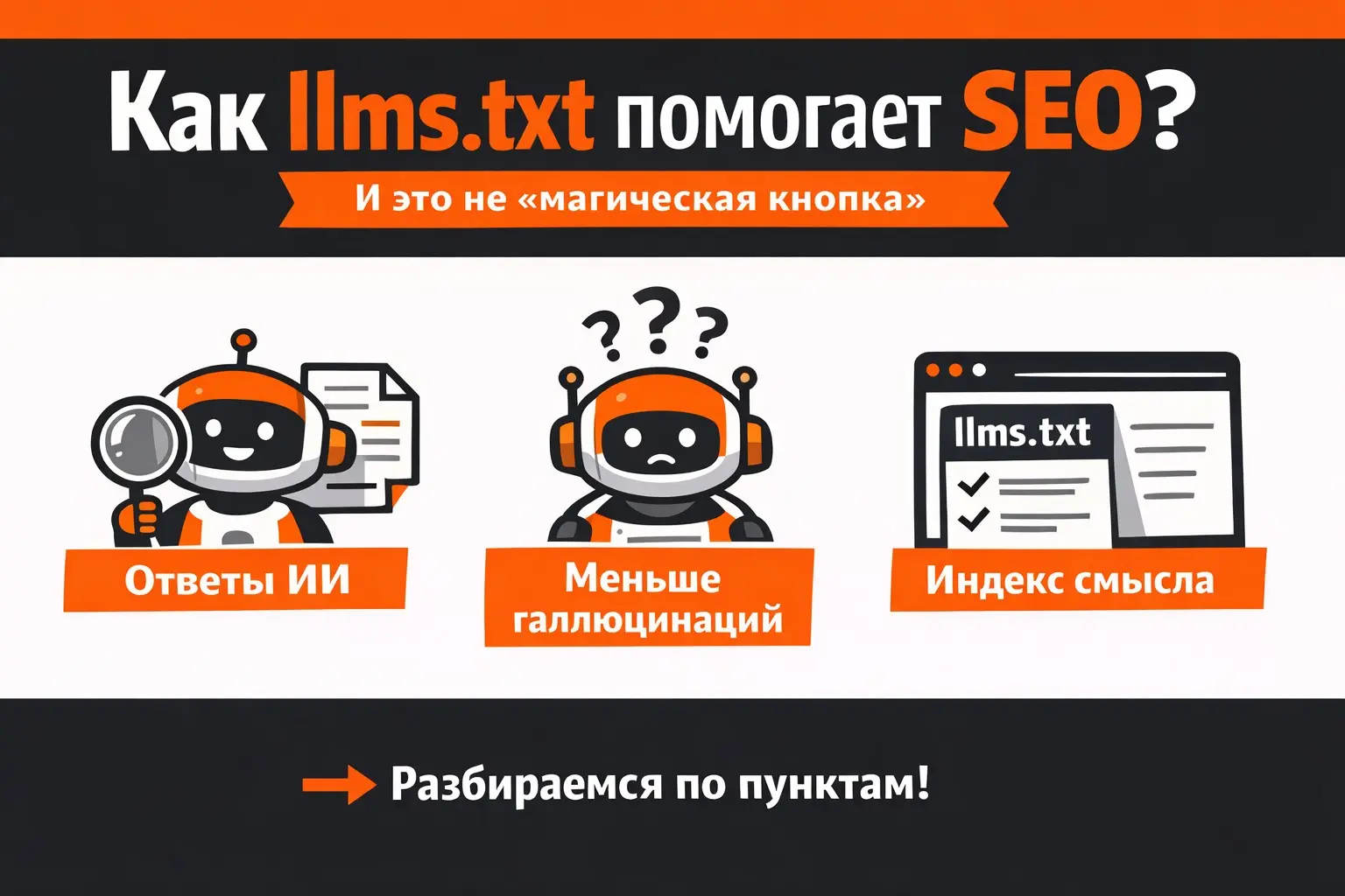 Что такое llms.txt и как помогает SEO | Сетка — социальная сеть от hh.ru