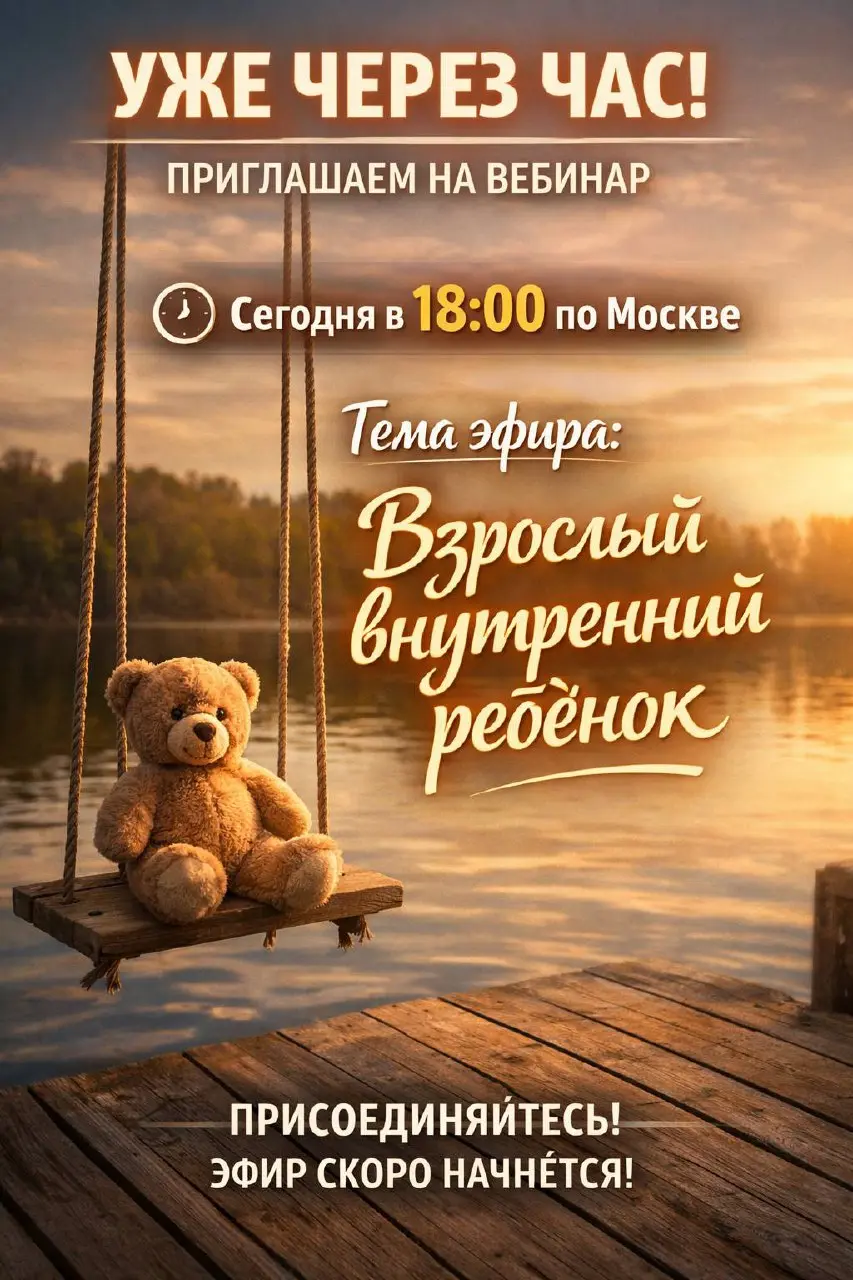 ТЫ УЖЕ ВЗРОСЛЫЙ.
НО ВНУТРИ ТЕБЯ ДО СИХ ПОР ЖИВЁТ РАНЕНЫЙ РЕБЁНОК.
Именно он управляет твоей жизнью.

Он боится.
Он обижается.
Он избегает ответственности.
Он ждёт одобрения.
Он саботирует твои решения | Сетка — социальная сеть от hh.ru