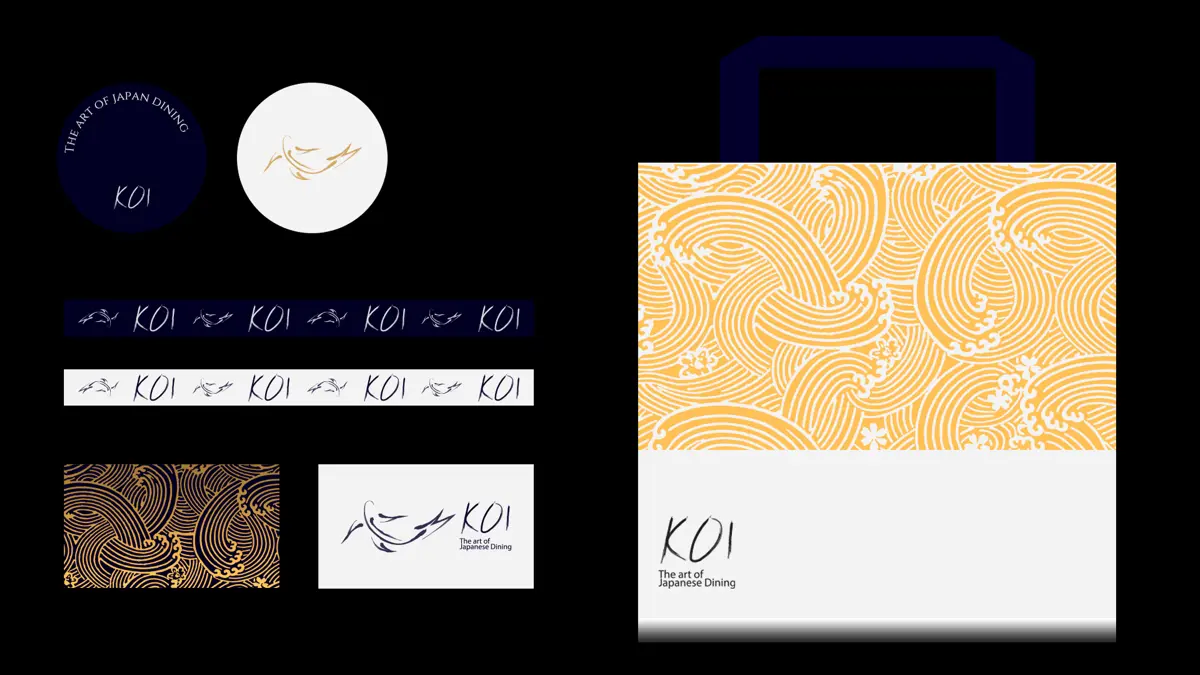 Фирменный стиль для японского ресторана | Сетка — социальная сеть от hh.ru