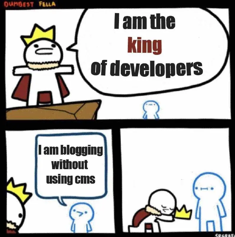 Конец эры CMS
Системы управления контентом для сайта корпоративного сайта, такие как Битрикс или WordPress, доживают последние дни | Сетка — социальная сеть от hh.ru