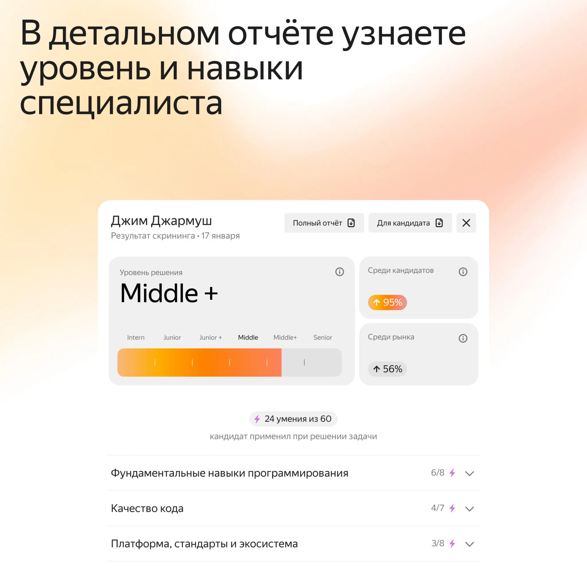 🤯 Как понять уровень фронтенд-разработчика | Сетка — социальная сеть от hh.ru