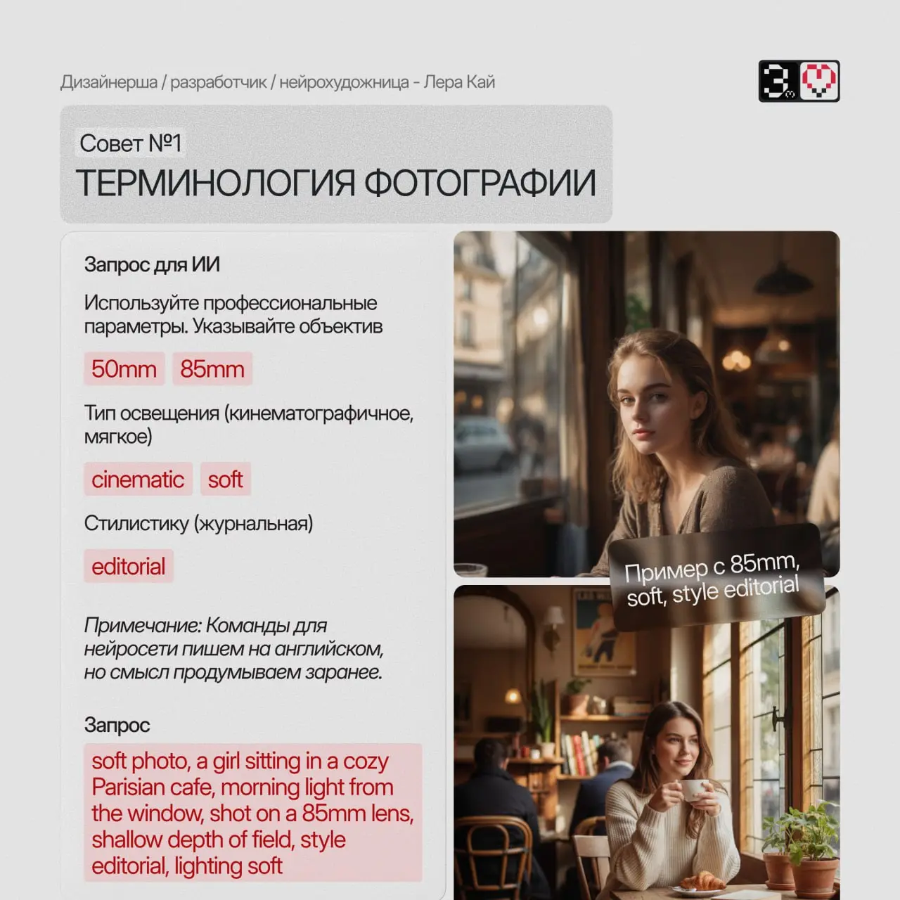 «Нейросеть рисует с ошибками!» - часто слышу такое. Друзья, дело не в алгоритмах, а в постановке задачи. 😅
Нейросеть работает как дизайнер-стажер: ей нужны предельно четкие инструкции | Сетка — социальная сеть от hh.ru