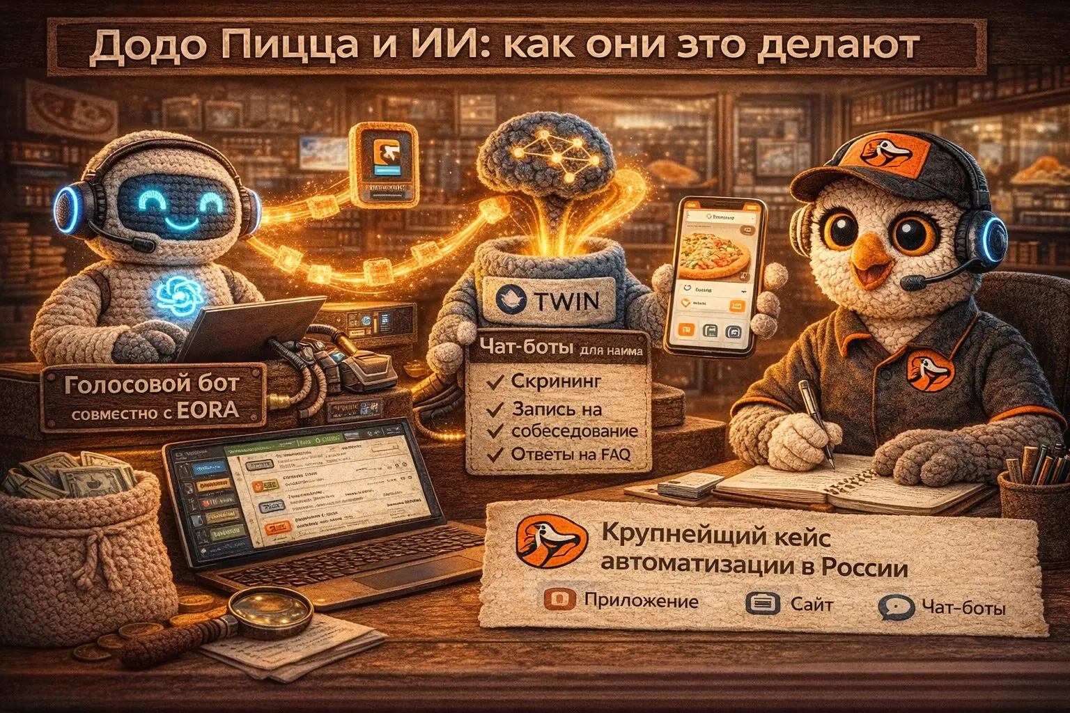 Додо Пицца и ИИ: как они это делают | Сетка — социальная сеть от hh.ru