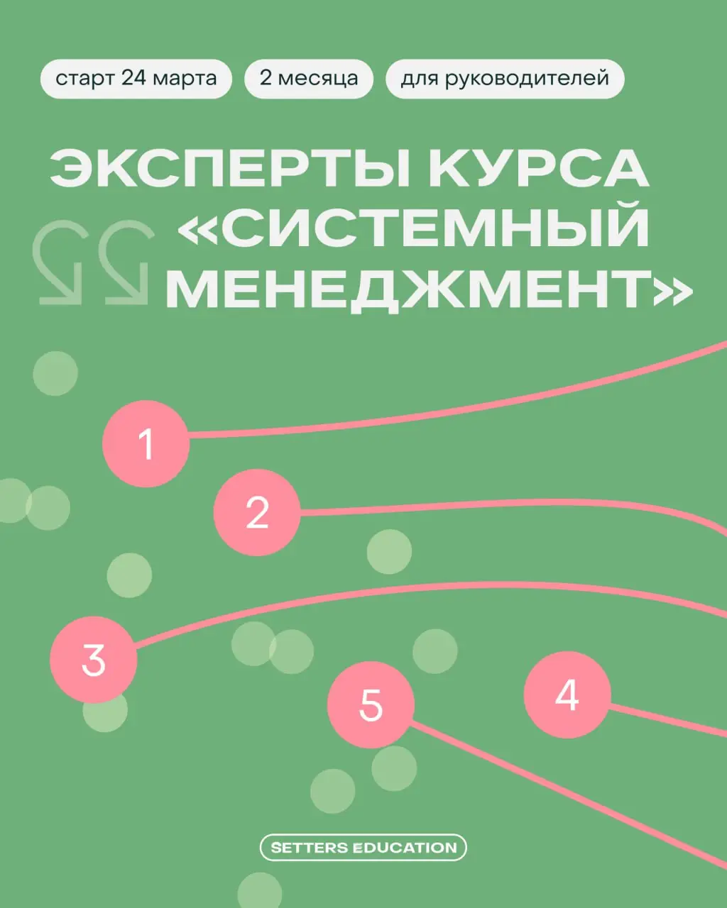 💚 Спрятали в карточках не просто экспертов, а руководителей-практиков, которые каждый день управляют людьми, бюджетами и изменениями
На курсе «Системный менеджмент» с вами работают эксперты из индустр... | Сетка — социальная сеть от hh.ru