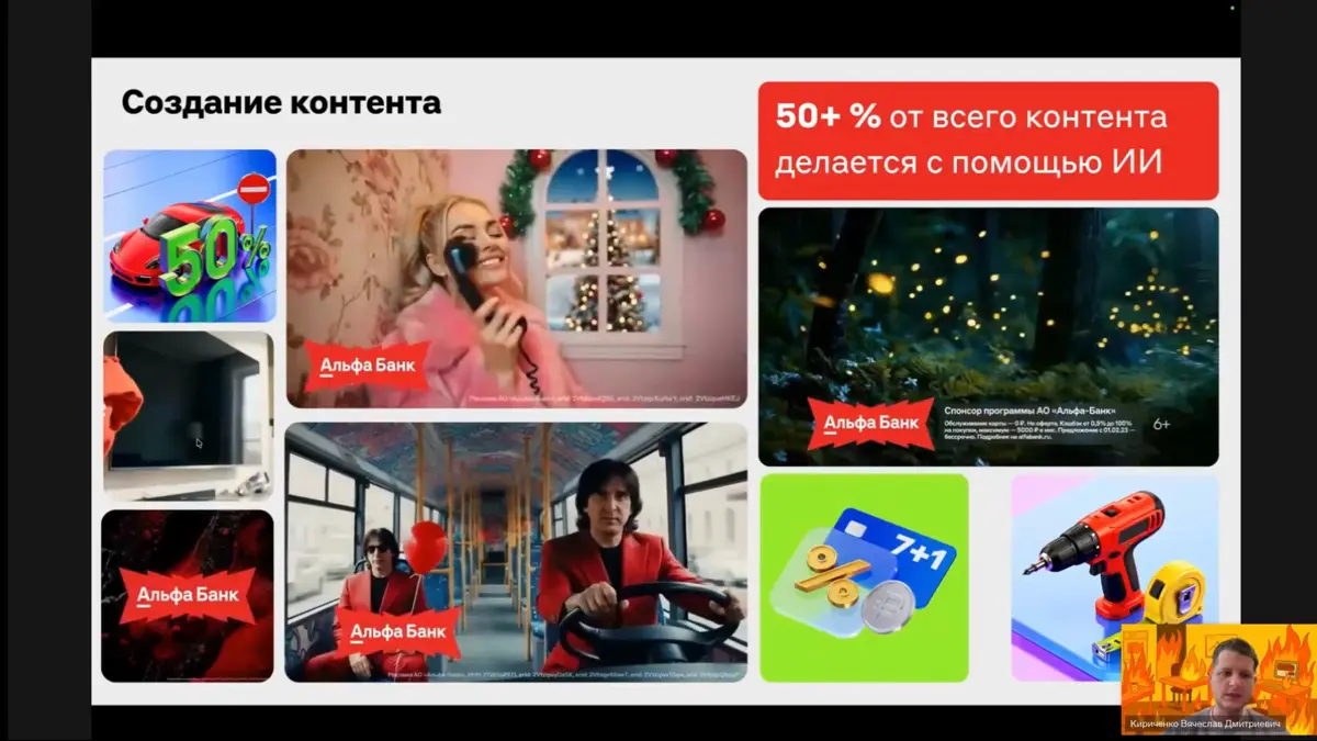 50% контента с ИИ | Сетка — социальная сеть от hh.ru