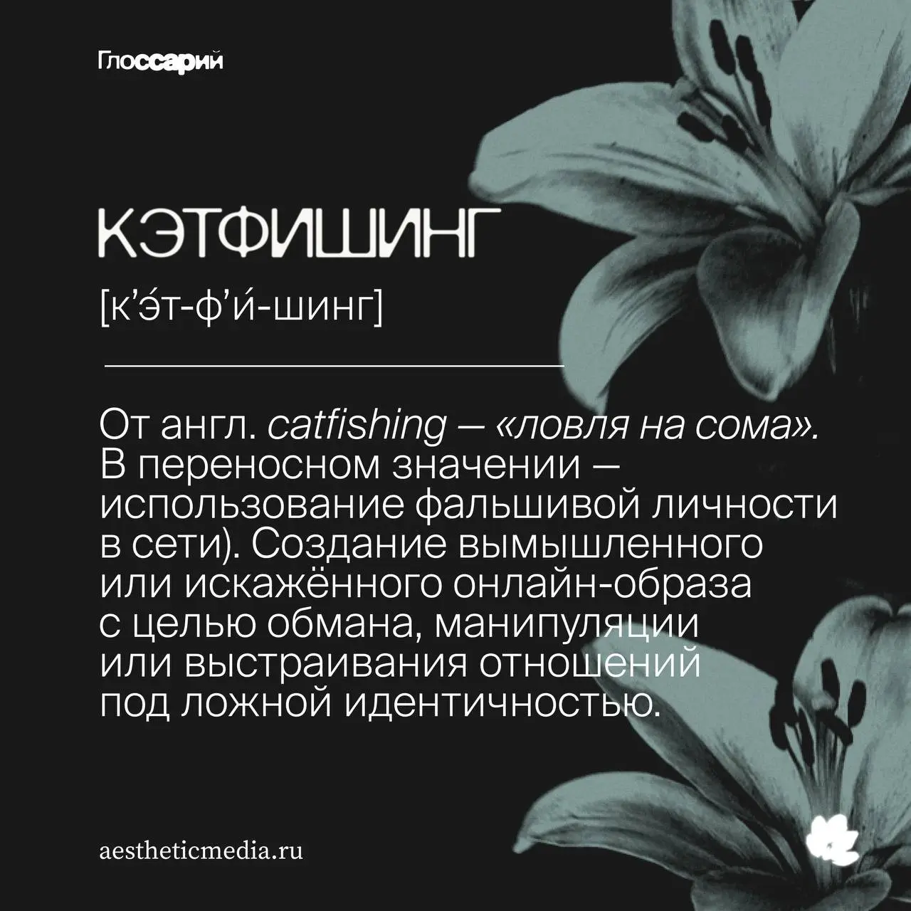 Что такое кэтфишинг? | Сетка — социальная сеть от hh.ru