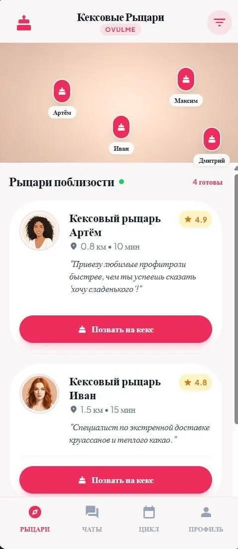«ОвулМе» | Сетка — социальная сеть от hh.ru