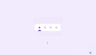 Tabbar - Анимация перехода по ссылкам. Реализована с помощью CSS и JavaScript.
https://codepen.io/aaroniker/pen/rNMmZvq | Сетка — социальная сеть от hh.ru