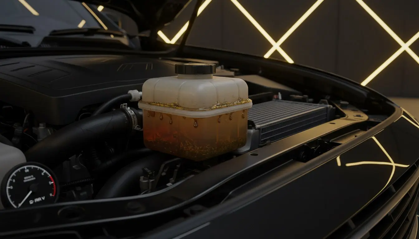 Старый антифриз ломает двигатель
Бачок мутный, печка стала холоднее, стрелка температуры ползёт, менять сейчас или ждать?
Антифриз не только от замерзания: он отводит тепло и защищает от коррозии | Сетка — социальная сеть от hh.ru