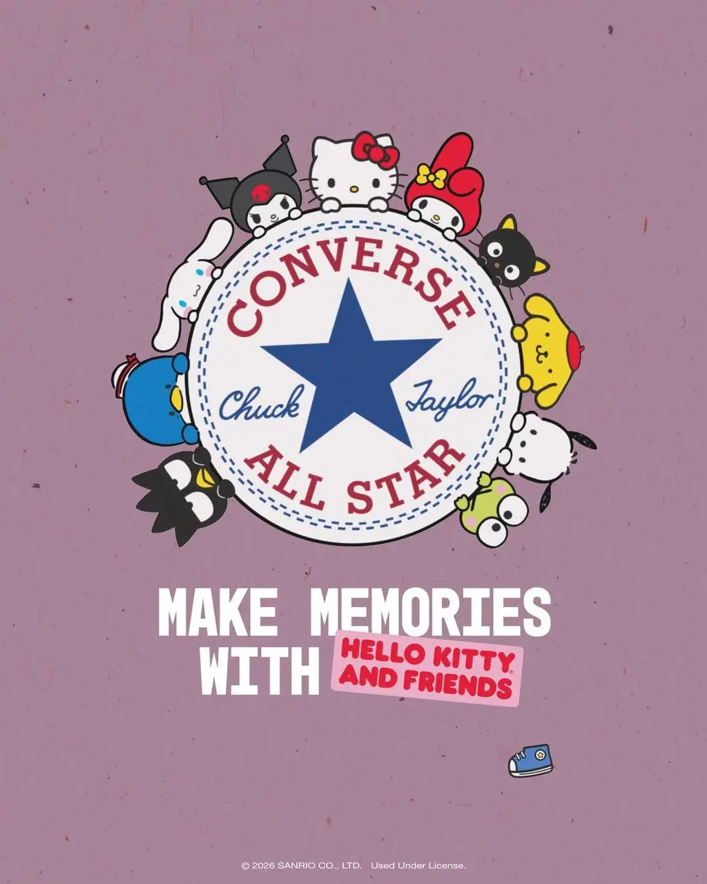 Converse заколлабился с Hello Kitty and friends и выкатил серию кедов | Сетка — социальная сеть от hh.ru